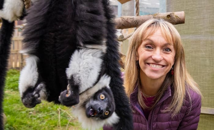 Michaela Strachan Visits Bede's Senior School